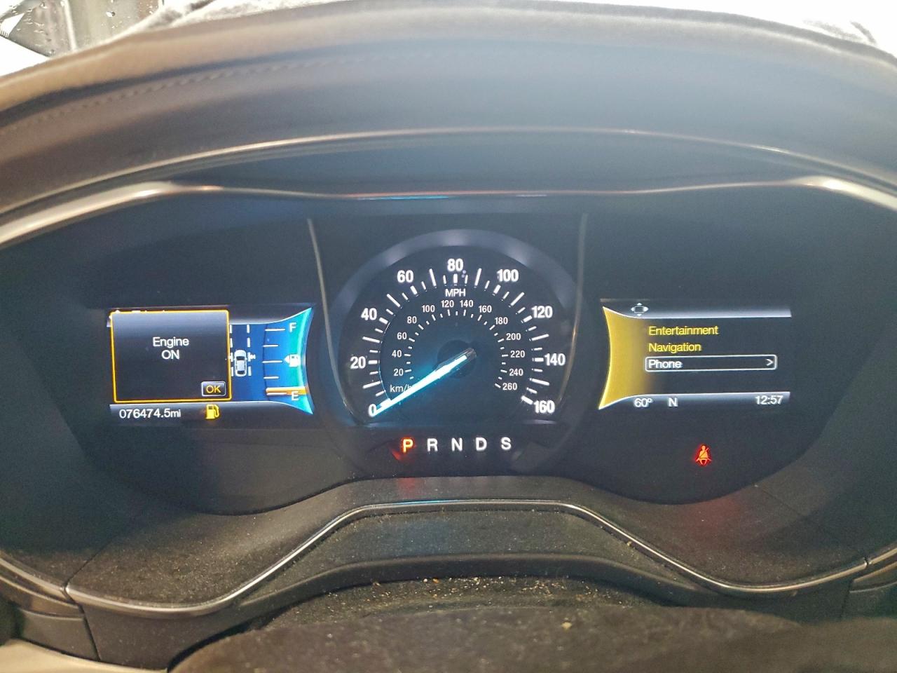 2017 Ford Fusion Titanium VIN: 3FA6P0K97HR220190 Lot: 94105315