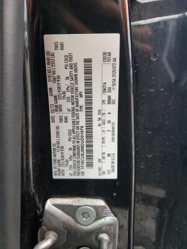 2013 Ford Escape Titanium VIN: 1FMCU9J99DUD01976 Lot: 93225755