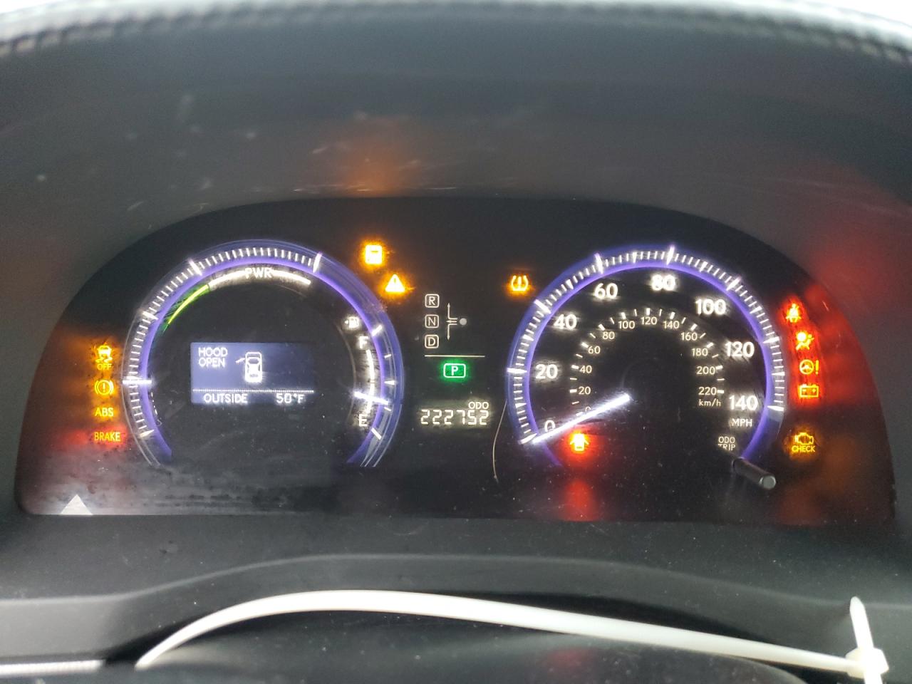 2010 Lexus Hs 250H VIN: JTHBB1BA9A2014627 Lot: 92229495