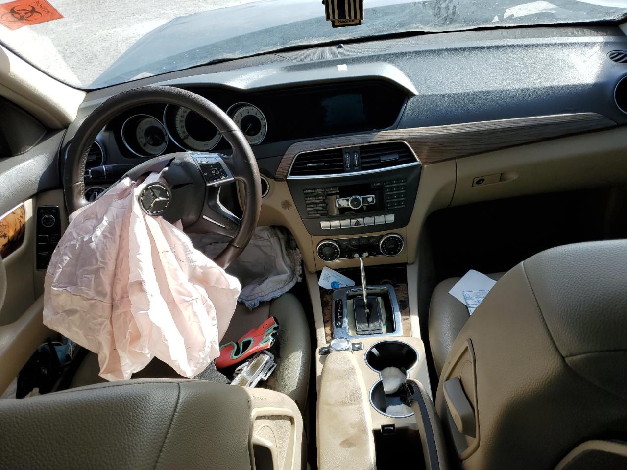 2013 Mercedes-Benz C 250 VIN: WDDGF4HB0DR272629 Lot: 92302925