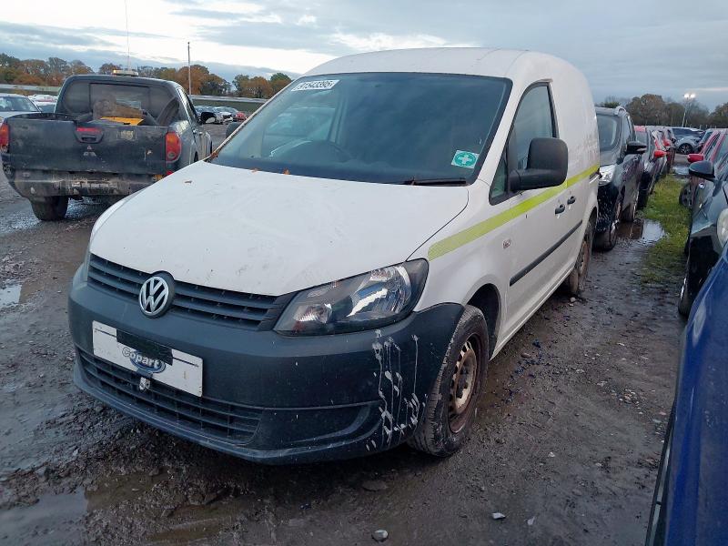 2013 VOLKSWAGEN CADDY 1.6 TDI BLUEMOTION TECH 102PS STARTLINE VAN for sale at Copart WOLVERHAMPTON