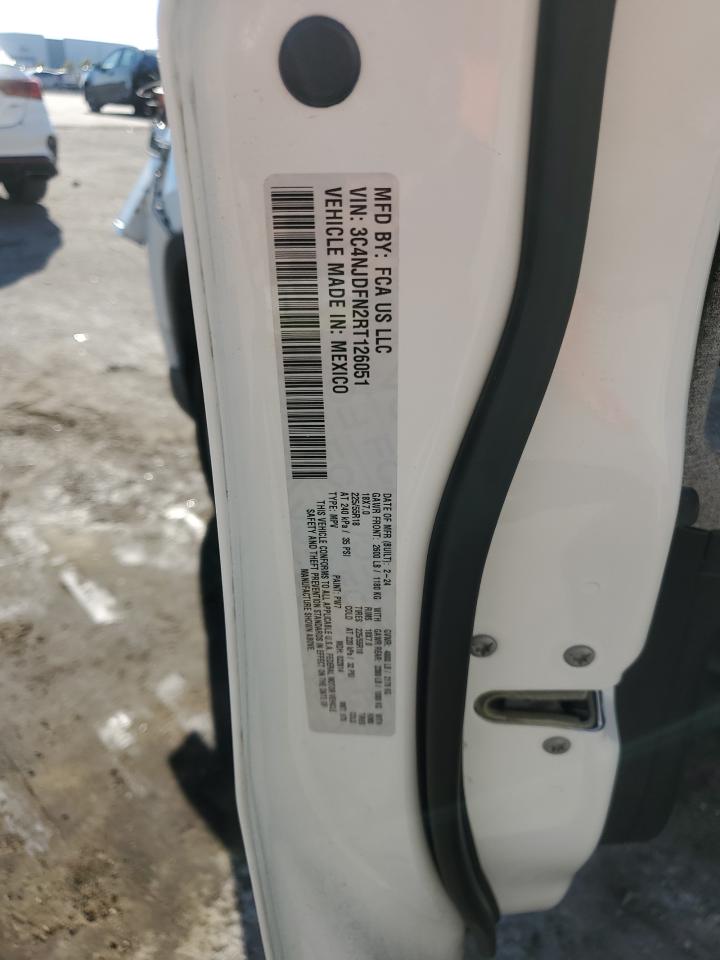 2024 Jeep Compass Latitude Lux VIN: 3C4NJDFN2RT126051 Lot: 92736695