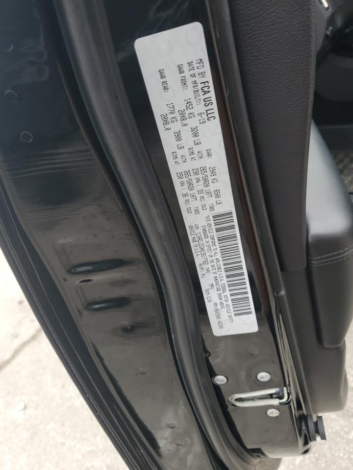 2019 Dodge Durango Gt VIN: 1C4RDJDGXKC817762 Lot: 93256205