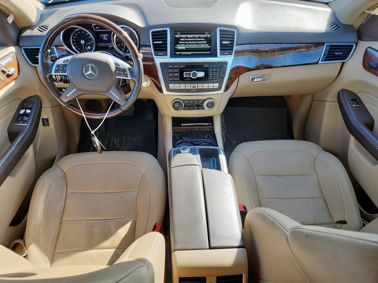 2015 Mercedes-Benz Ml 350 VIN: 4JGDA5JB7FA587789 Lot: 93015885