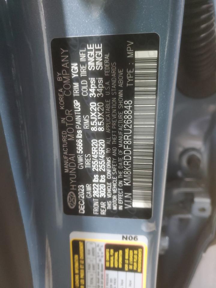 2024 Hyundai Ioniq 5 Limited VIN: KM8KRDDF8RU268848 Lot: 93099365