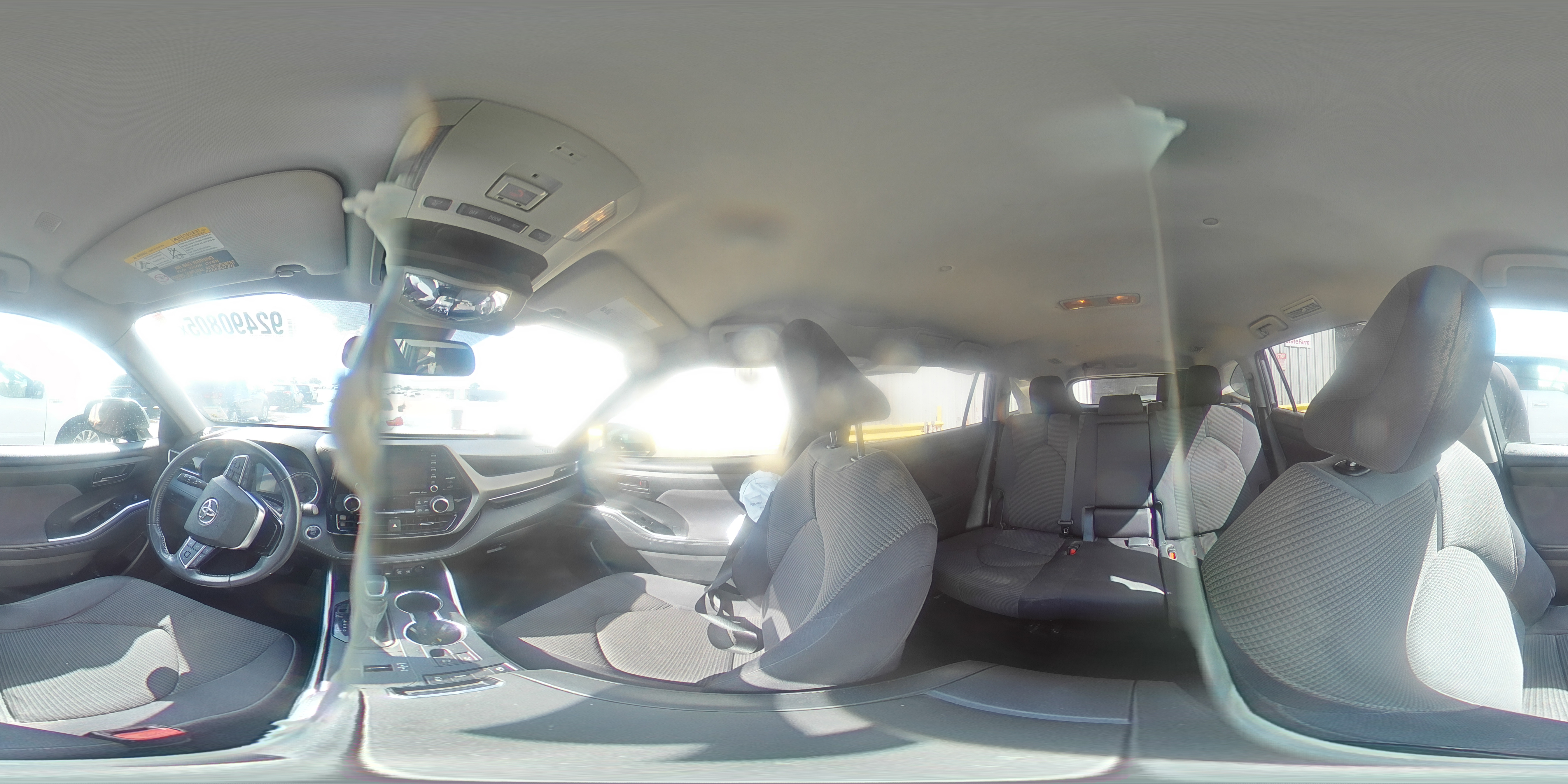 2021 Toyota Highlander L VIN: 5TDZZRAH4MS536247 Lot: 92490805