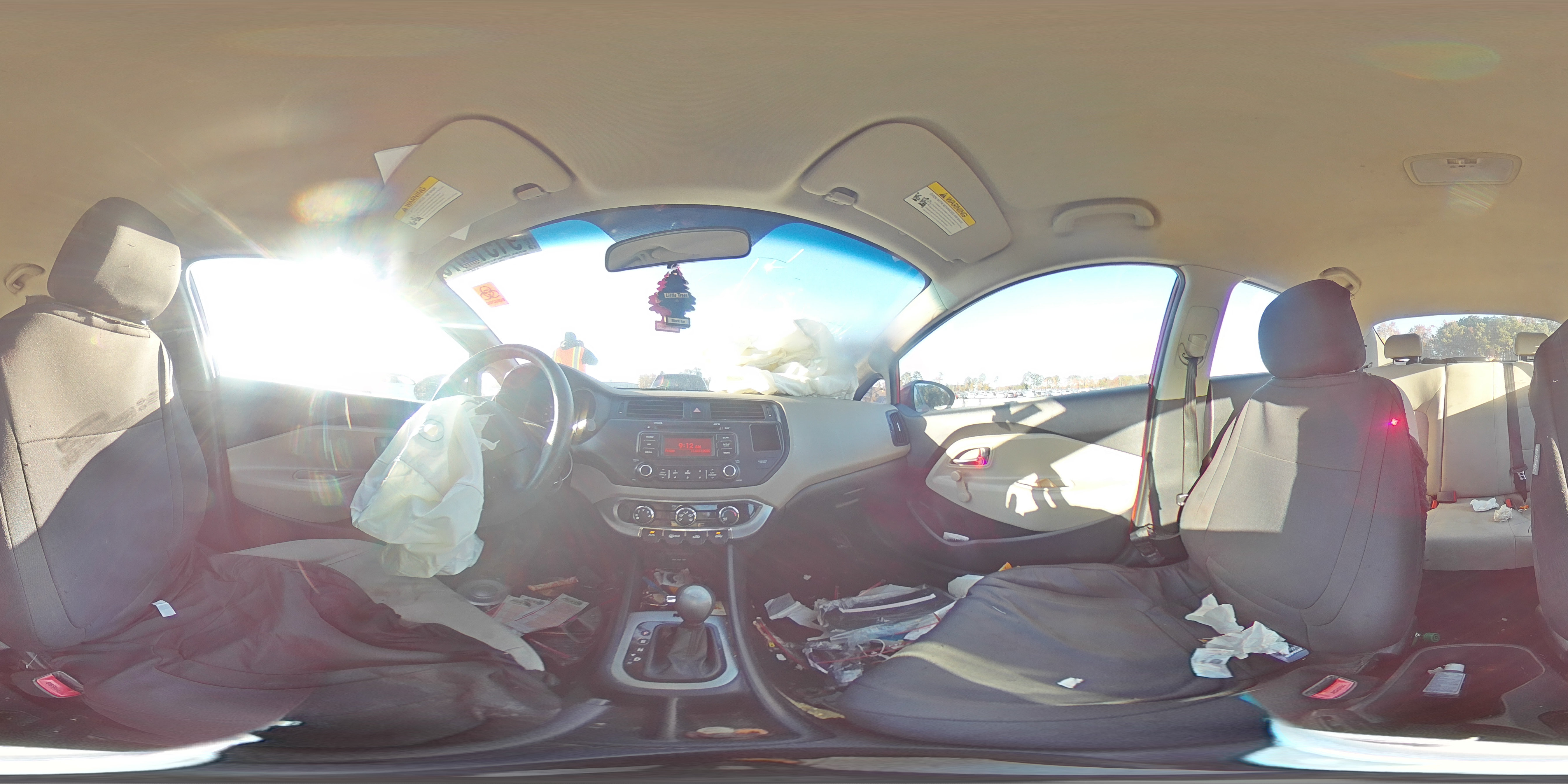 2013 Kia Rio Lx VIN: KNADM4A33D6309080 Lot: 91515875