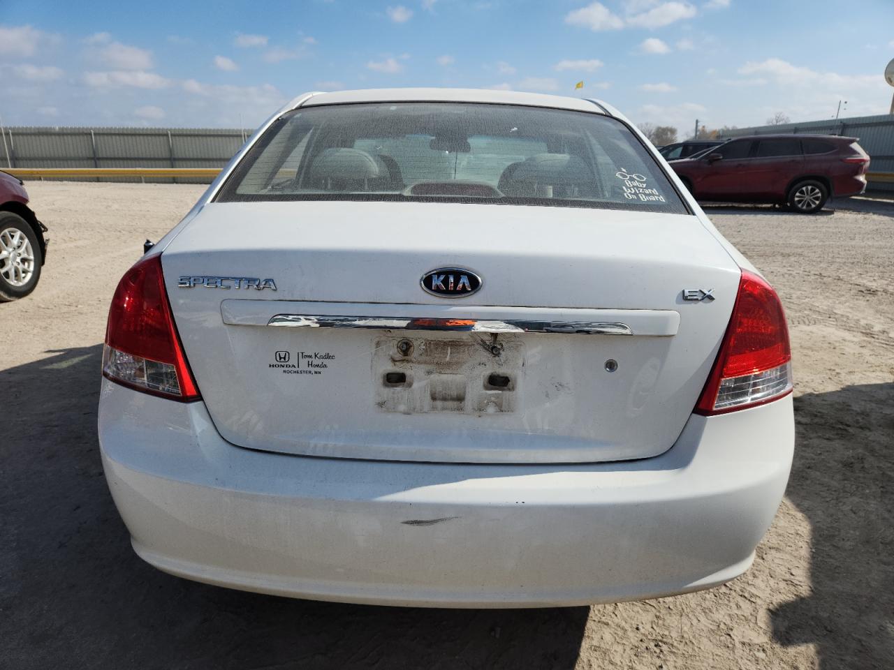 2009 Kia Spectra Ex VIN: KNAFE221495668264 Lot: 93059785