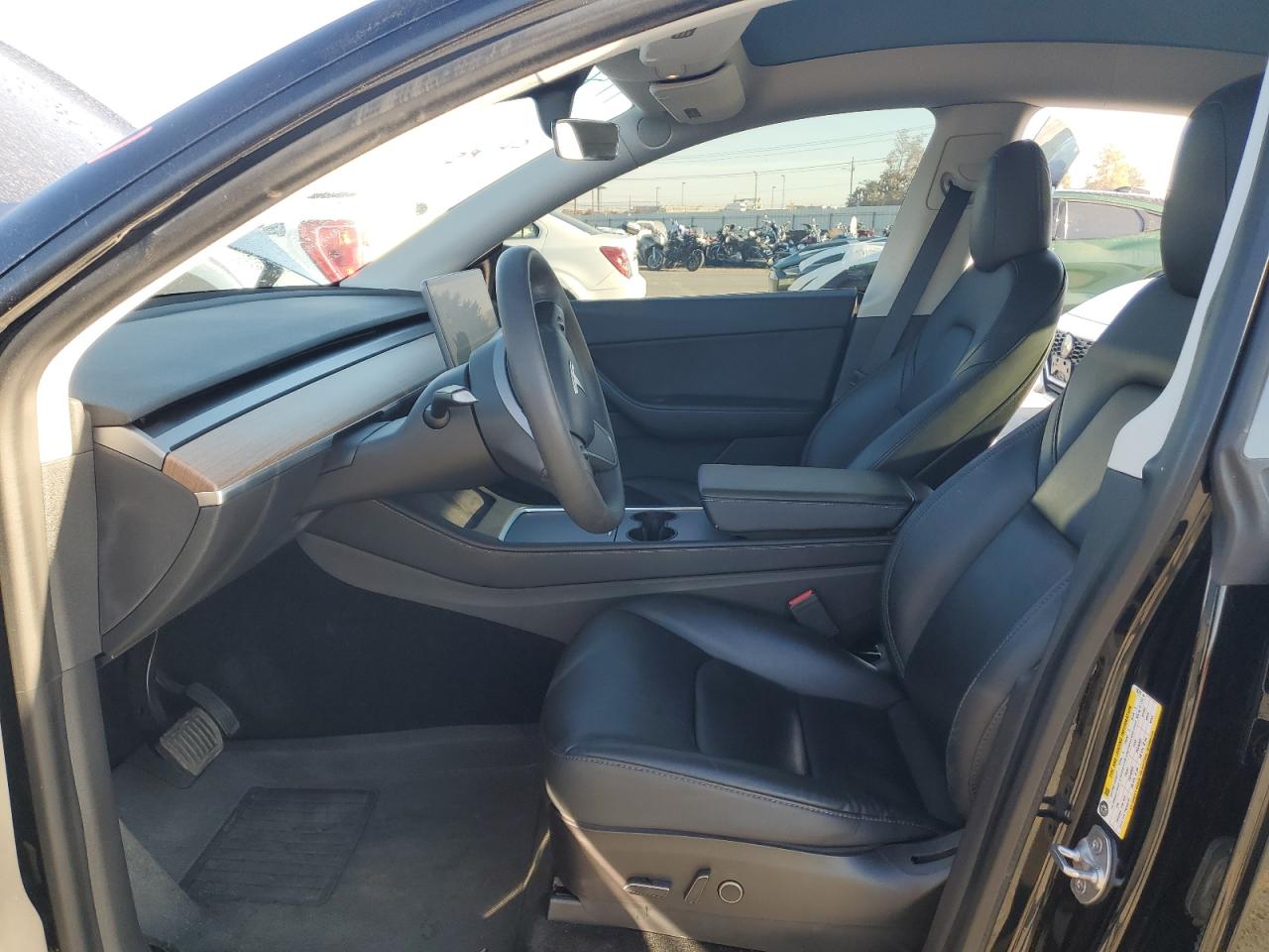 2021 Tesla Model Y VIN: 5YJYGDEE1MF136722 Lot: 91125015