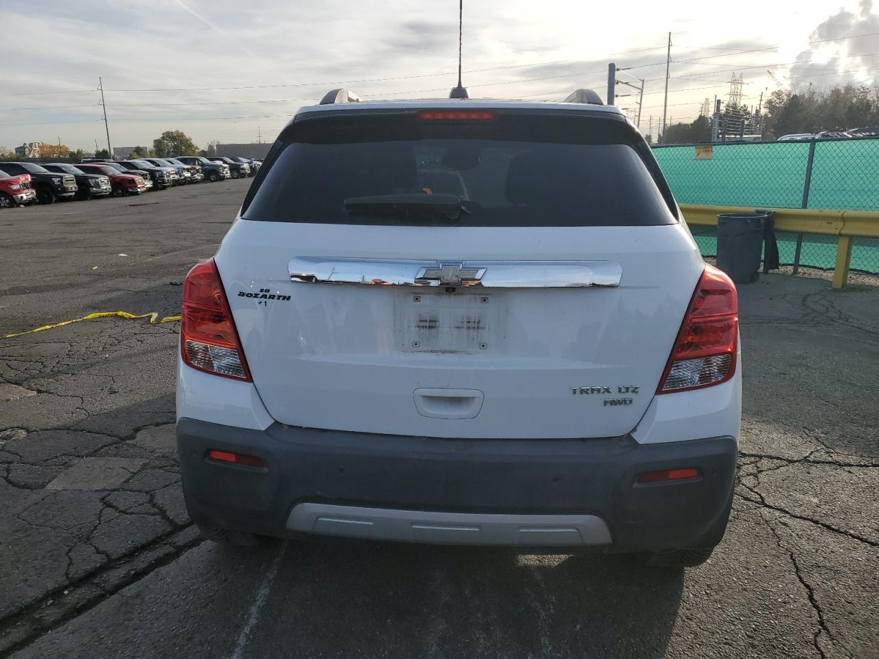 2015 Chevrolet Trax Ltz VIN: KL7CJTSB7FB087349 Lot: 91354495