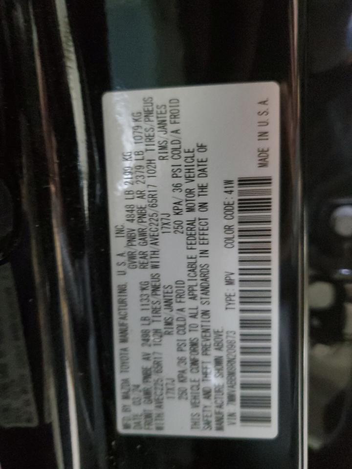 2024 Mazda Cx-50 Preferred VIN: 7MMVABBM8RN209873 Lot: 92571165