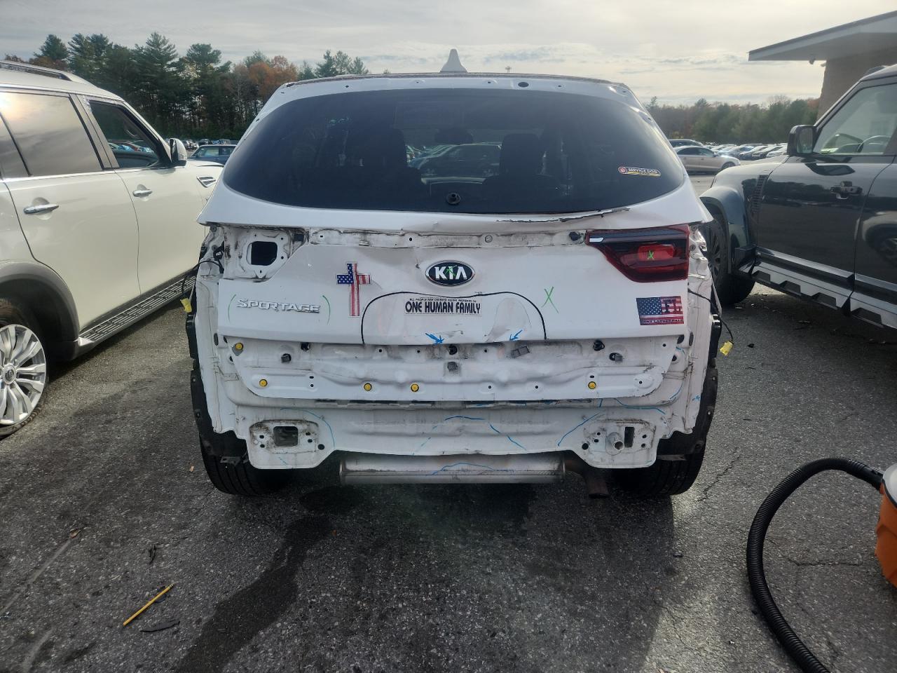 2020 Kia Sportage Lx VIN: KNDPMCAC4L7748596 Lot: 91466775