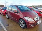 2010 MERCEDES-BENZ A CLASS A160 AVANTGARDE SE 5DR CVT AUTO for sale at Copart NEWBURY