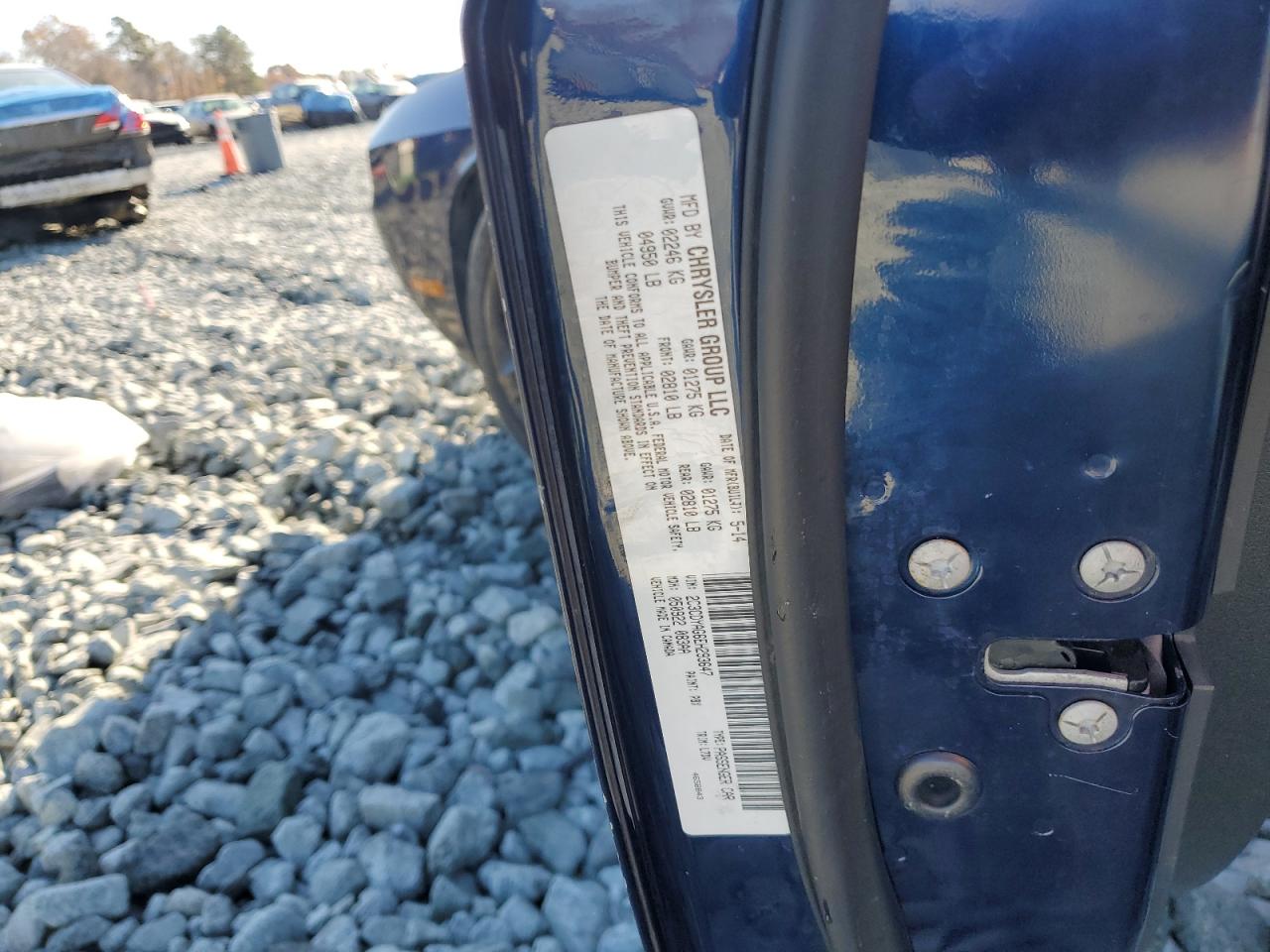 2014 Dodge Challenger Sxt VIN: 2C3CDYAG6EH293647 Lot: 92160135