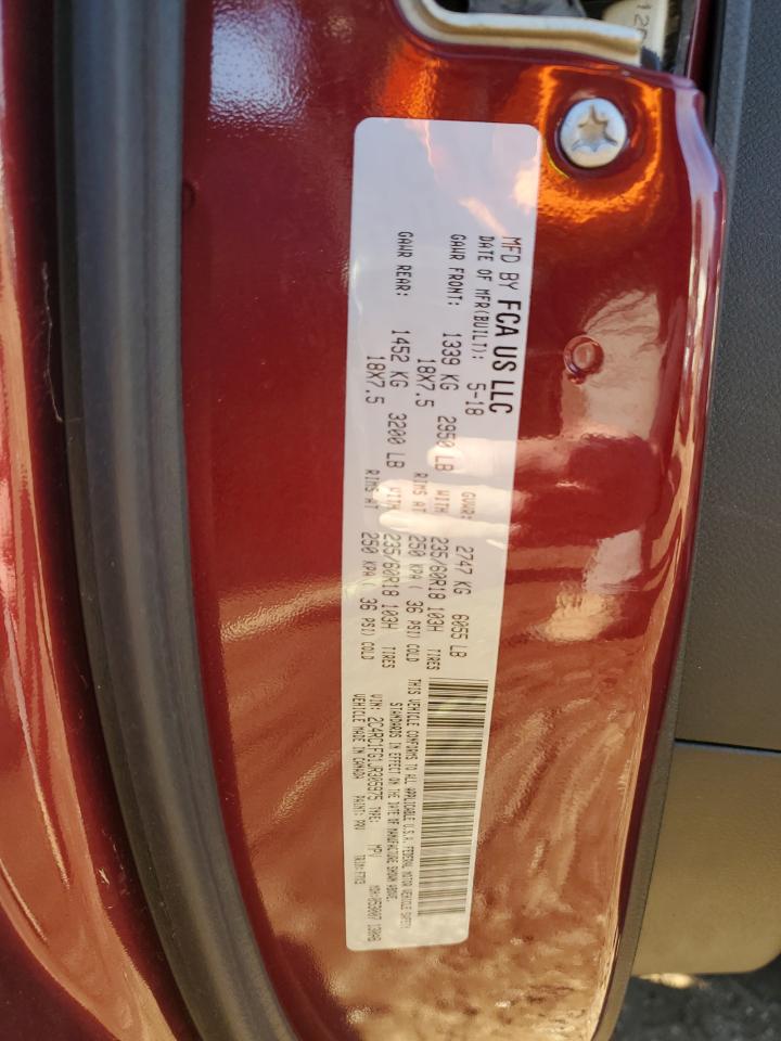 2018 Chrysler Pacifica Touring Plus VIN: 2C4RC1FG1JR305975 Lot: 91739055