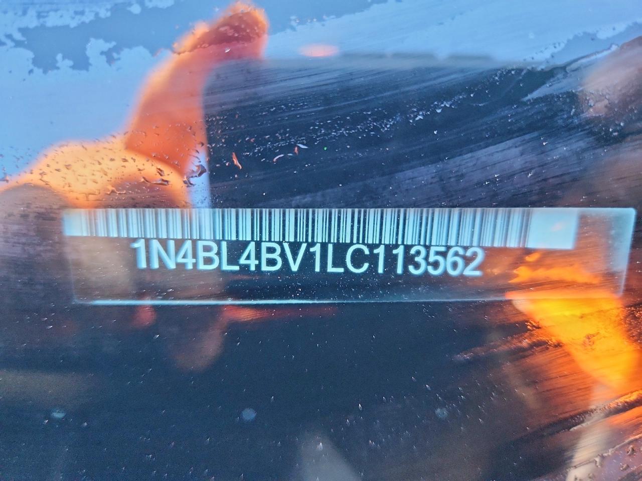 2020 Nissan Altima S VIN: 1N4BL4BV1LC113562 Lot: 93626815