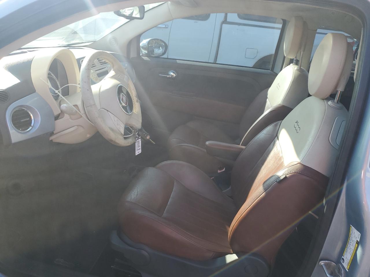 2013 Fiat 500 Lounge VIN: 3C3CFFCR7DT515406 Lot: 91243185