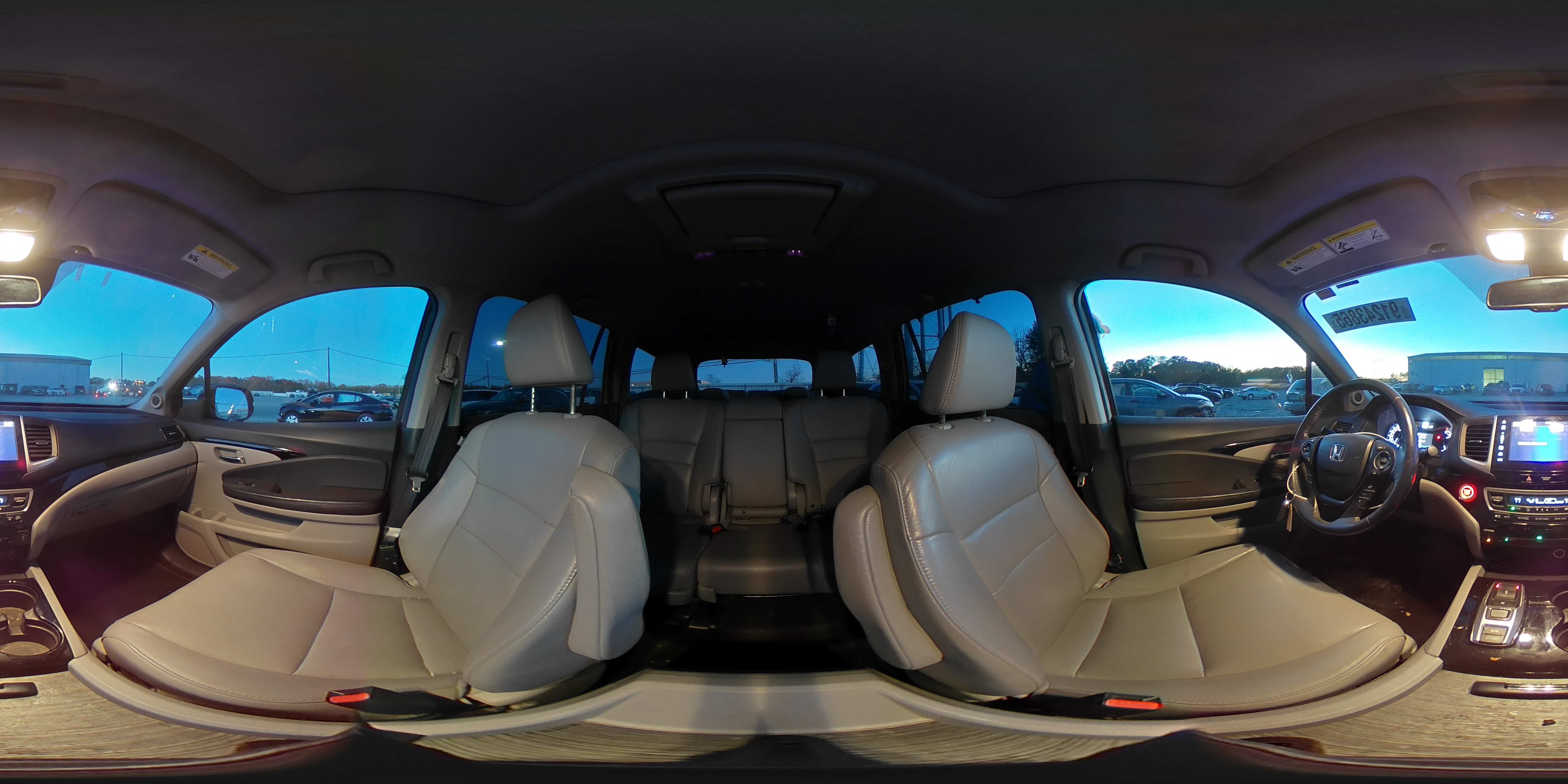 2017 Honda Pilot Touring VIN: 5FNYF6H92HB022697 Lot: 91243865