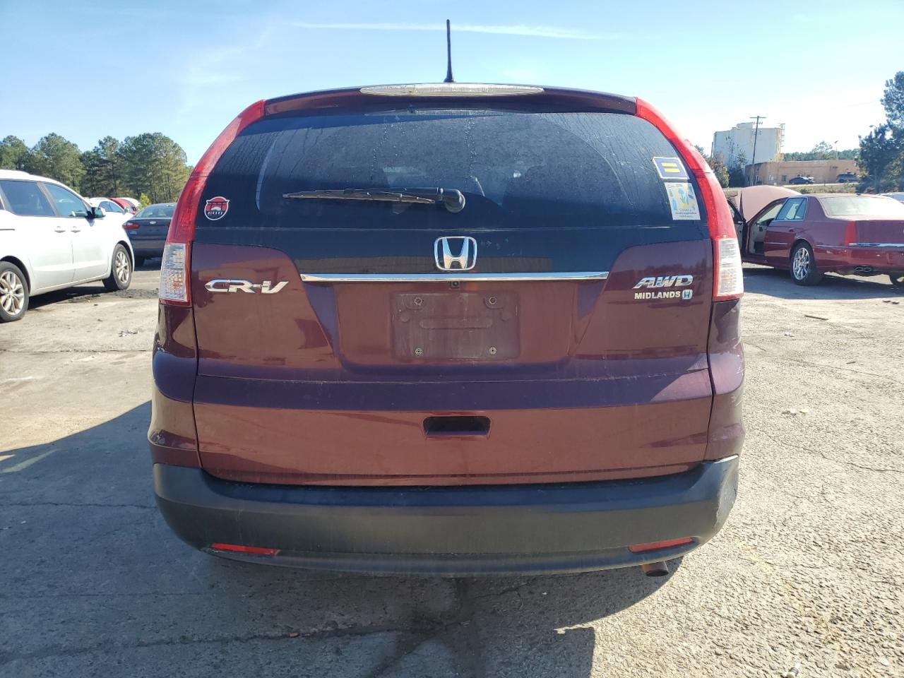 2013 Honda Cr-V Lx VIN: 5J6RM4H33DL077395 Lot: 91522555