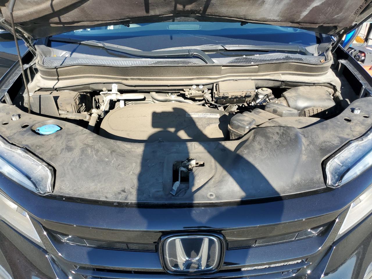 2021 Honda Pilot Black VIN: 5FNYF6H79MB002780 Lot: 91290005