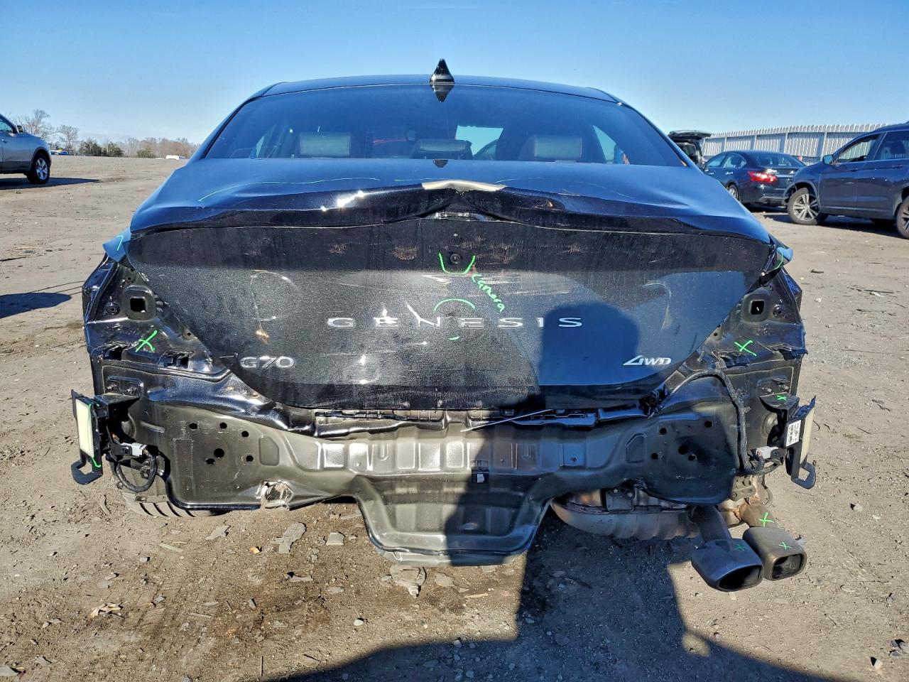 2023 Genesis G70 Base VIN: KMTG34TA7PU112820 Lot: 93768495