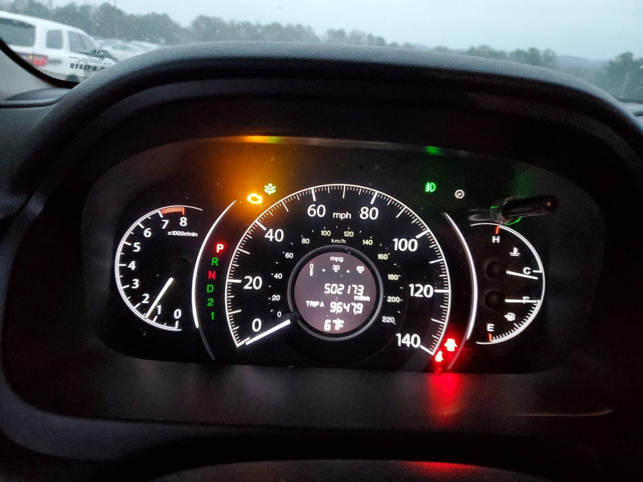 2013 Honda Cr-V Exl VIN: 2HKRM3H72DH505268 Lot: 93741335