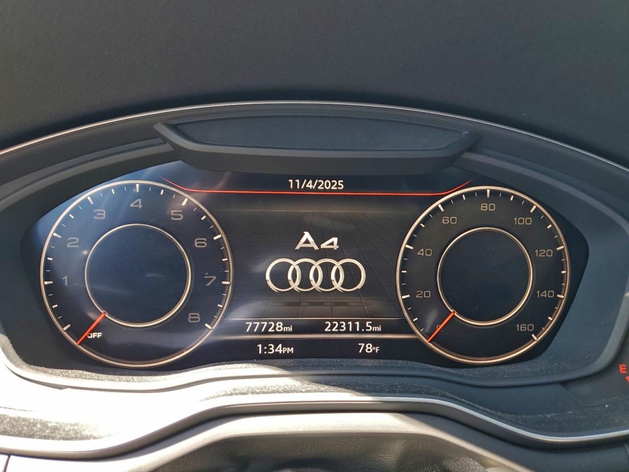 2017 Audi A4 Ultra Premium VIN: WAUKMAF46HN058493 Lot: 91249835