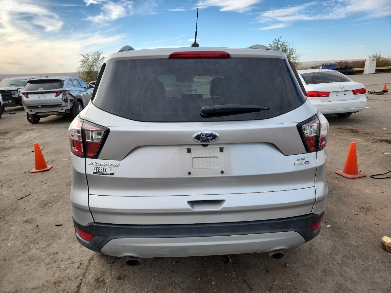 2018 Ford Escape Se VIN: 1FMCU9GD6JUA73698 Lot: 92216765