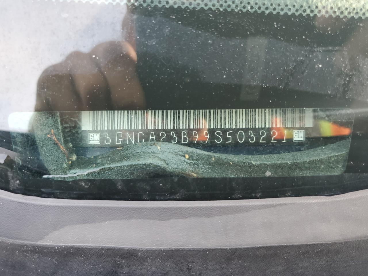 2009 Chevrolet Hhr Lt VIN: 3GNCA23B99S503221 Lot: 91437875