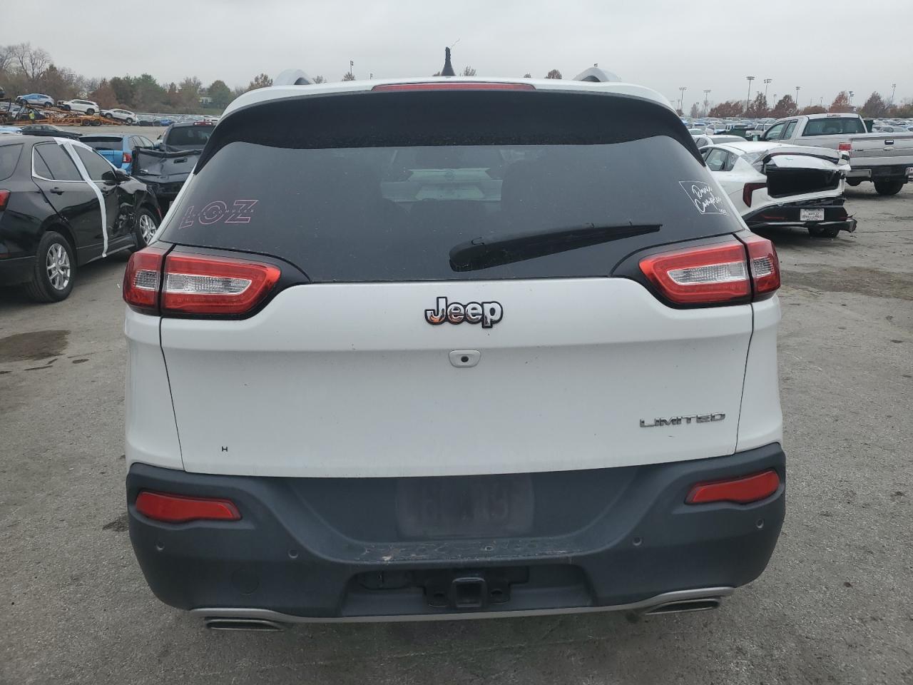 2016 Jeep Cherokee Limited VIN: 1C4PJLDS5GW222064 Lot: 93648875