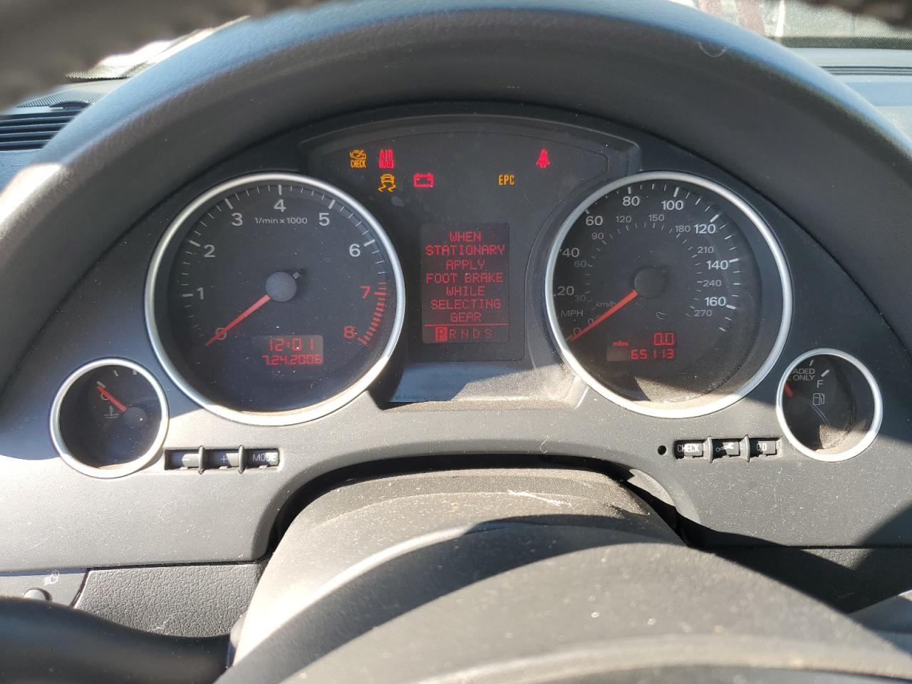 2009 Audi A4 2.0T Cabriolet VIN: WAUAF48H29K005767 Lot: 91638325