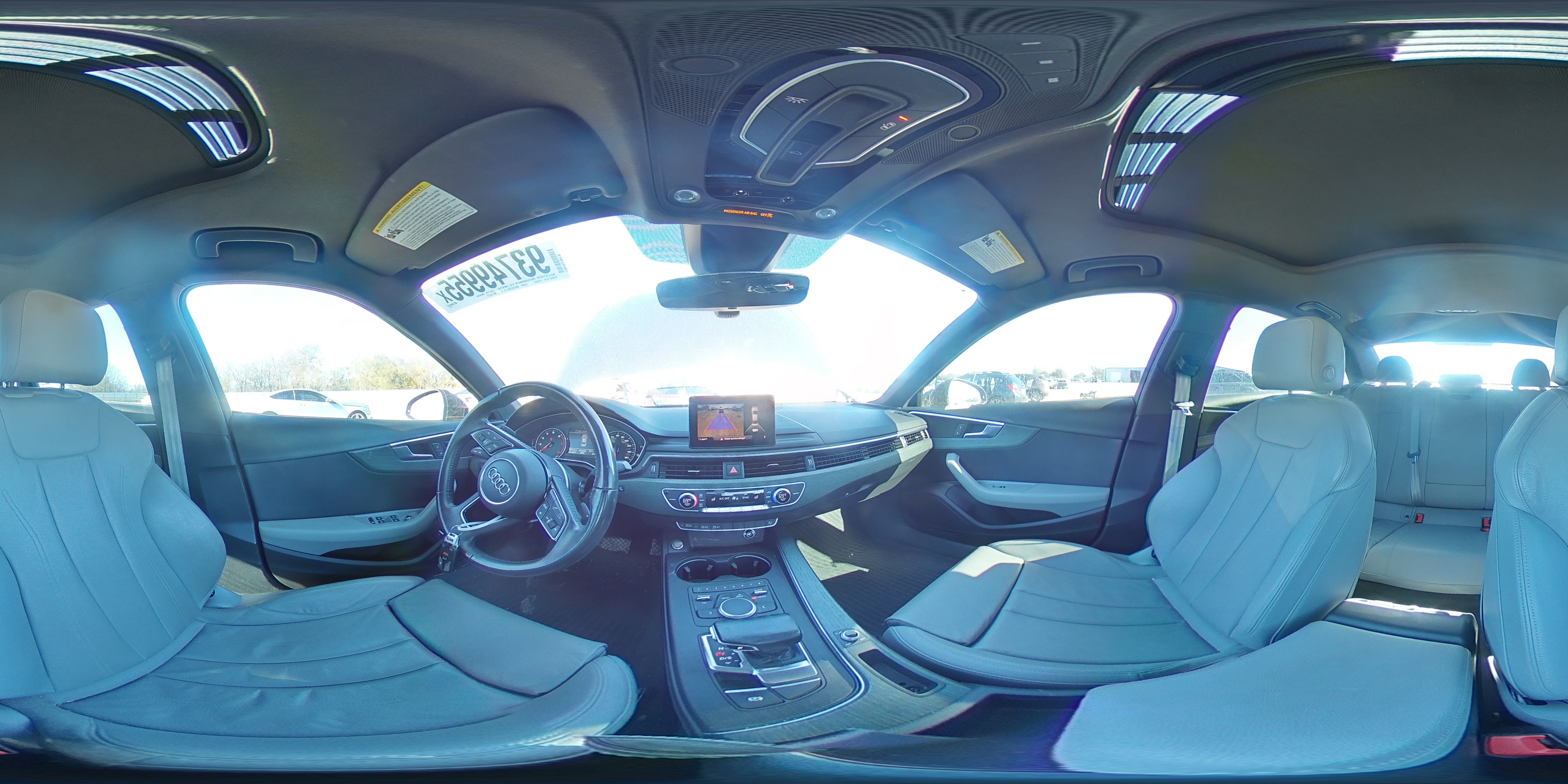 2017 Audi A4 Ultra Premium VIN: WAUGMAF46HN033731 Lot: 93749955