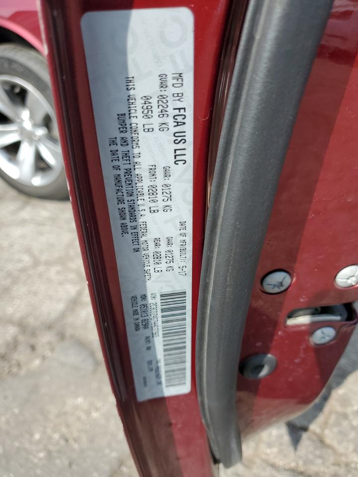 2017 Dodge Challenger Sxt VIN: 2C3CDZAG7HH637965 Lot: 90749725