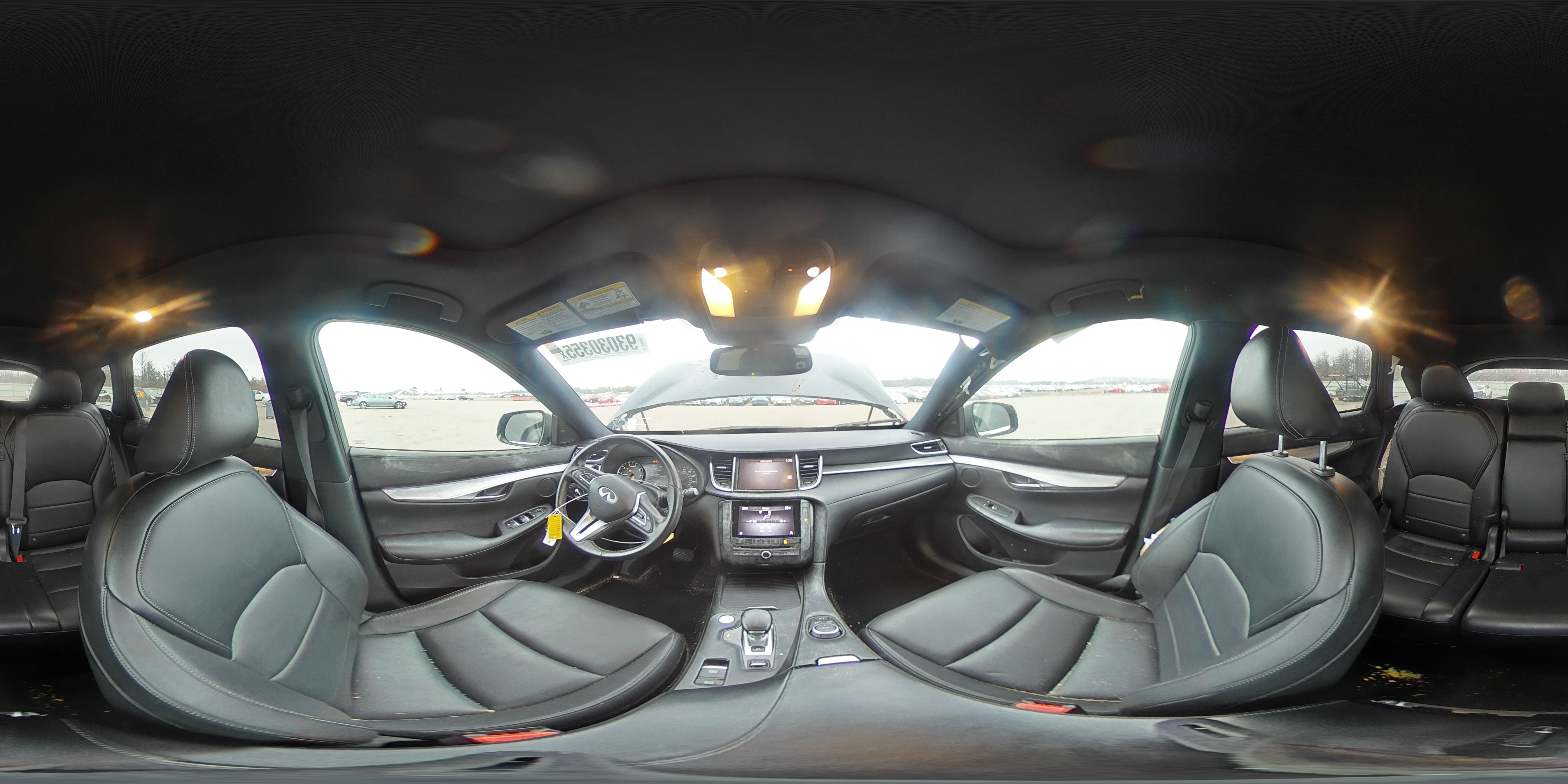 2021 Infiniti Qx50 Luxe VIN: 3PCAJ5BB0MF100362 Lot: 93030355