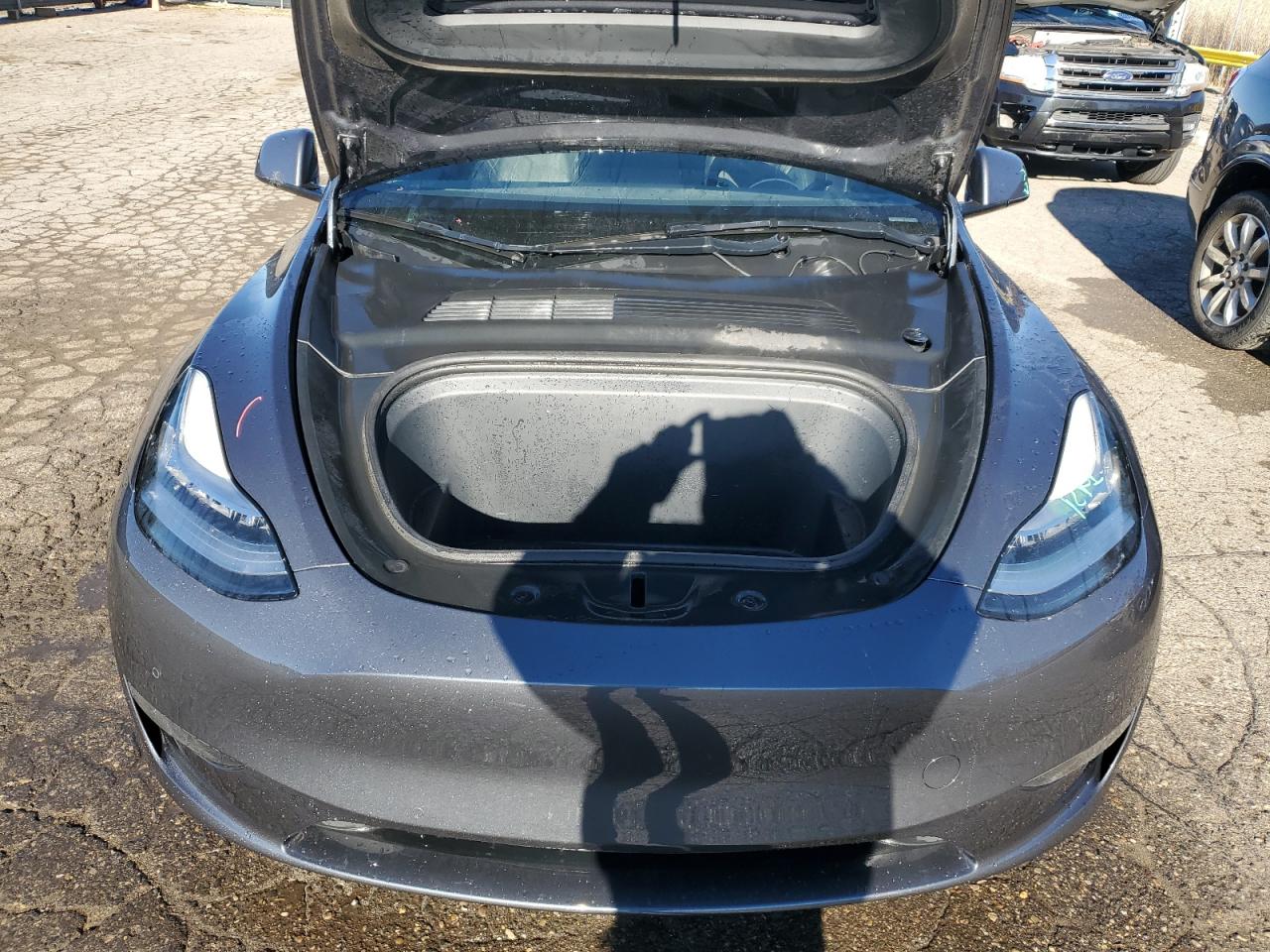 2021 Tesla Model Y VIN: 5YJYGDEE3MF105472 Lot: 91846505