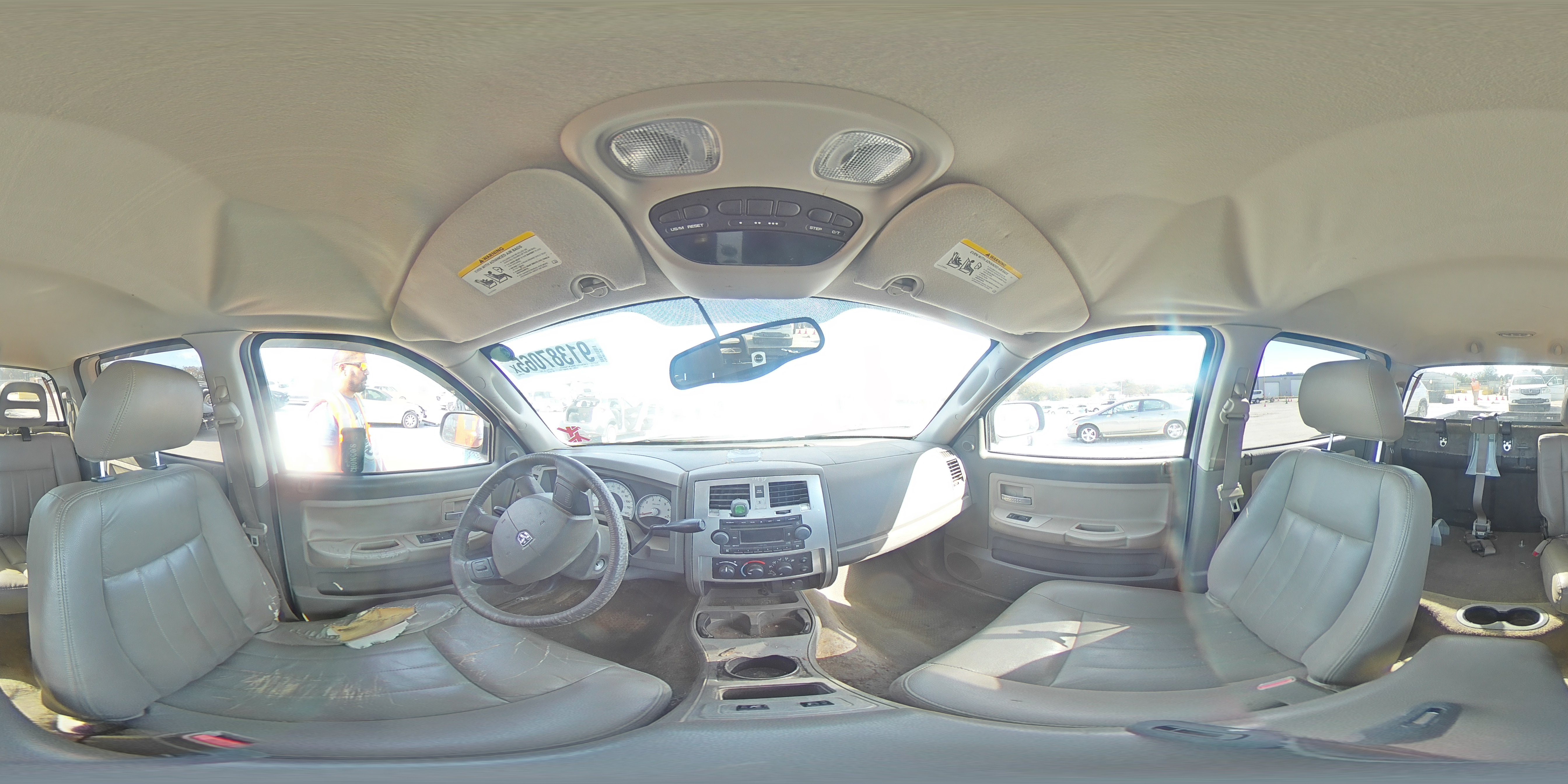 2006 Dodge Dakota Quad Laramie VIN: 1D7HW58JX6S504263 Lot: 91387065