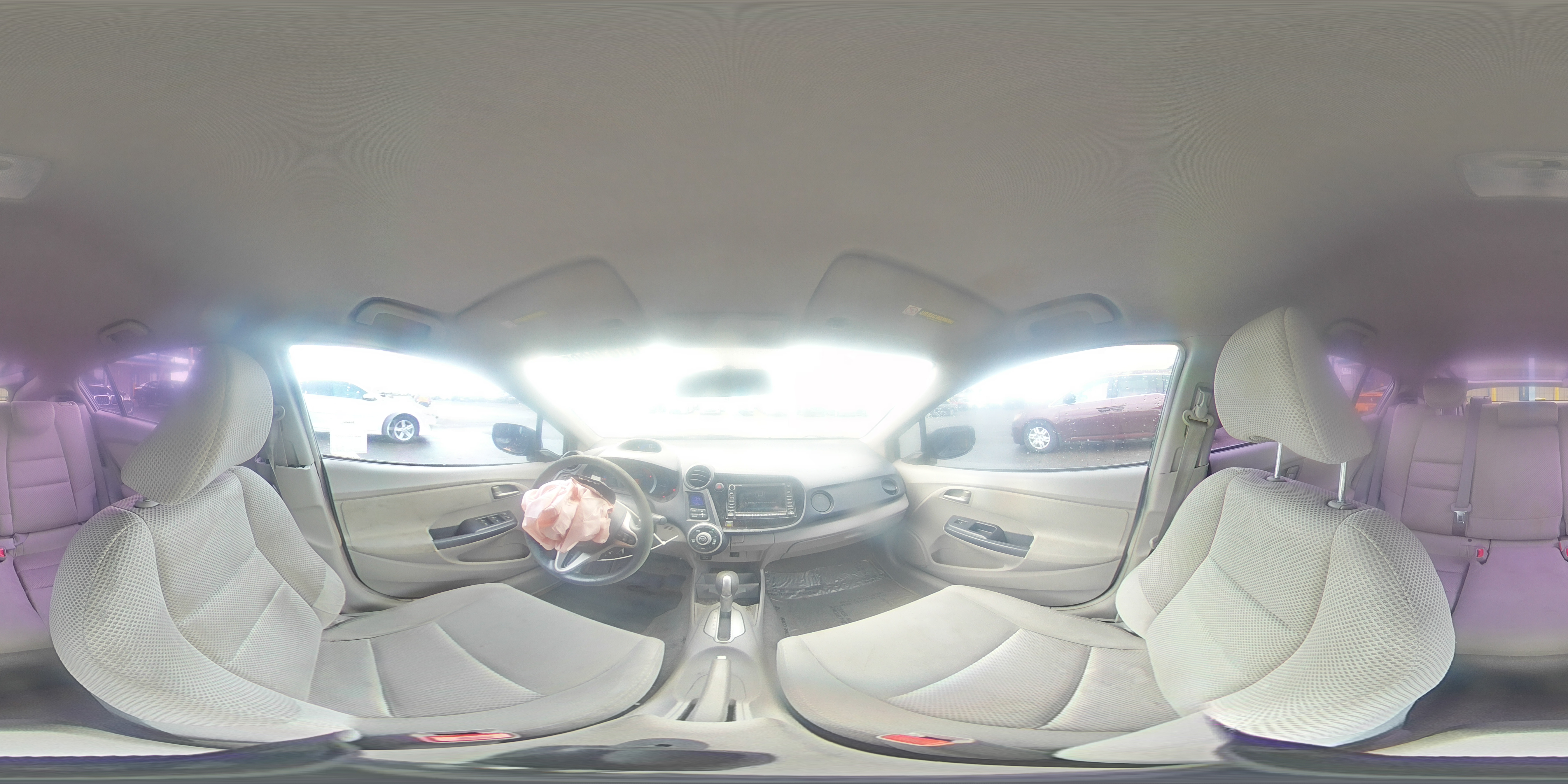 2010 Honda Insight Ex VIN: JHMZE2H70AS017455 Lot: 93970205