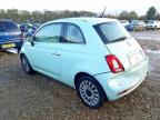 2016 FIAT 500 1.2 LOUNGE 3DR for sale at Copart COLCHESTER