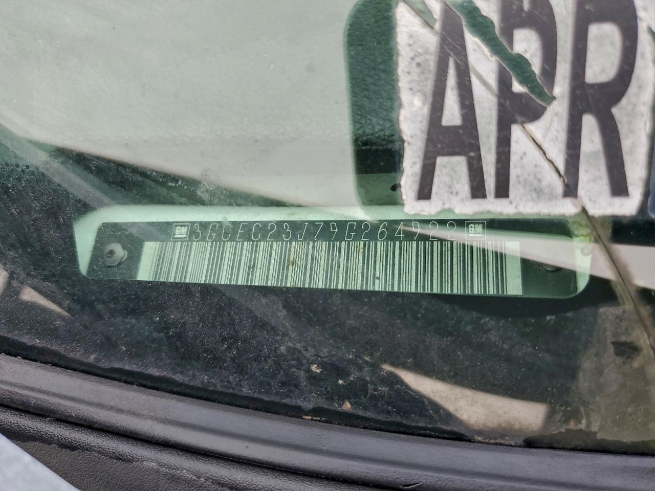 2009 Chevrolet Silverado C1500 Lt VIN: 3GCEC23J79G264922 Lot: 94050835