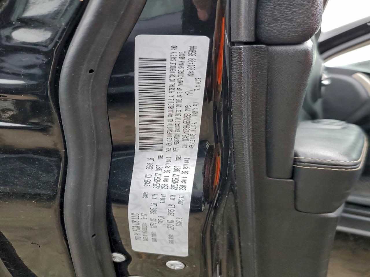 2017 Jeep Cherokee Latitude VIN: 1C4PJMCB9HW651653 Lot: 94134495