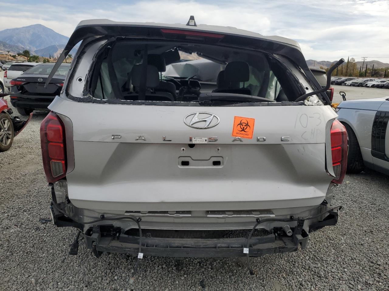 2025 Hyundai Palisade Sel VIN: KM8R24GE6SU891302 Lot: 92121325