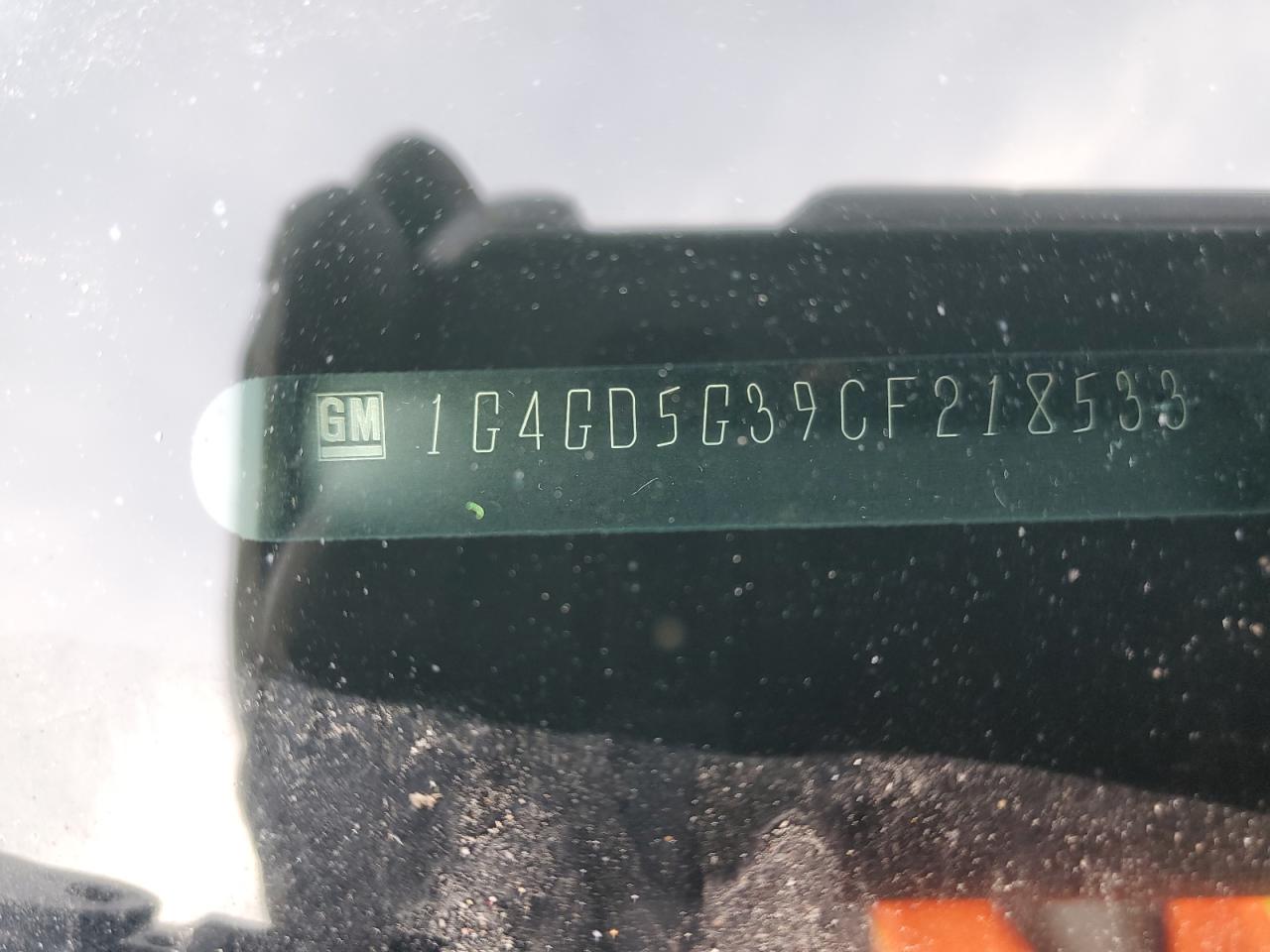 2012 Buick Lacrosse Premium VIN: 1G4GD5G39CF218533 Lot: 92697945