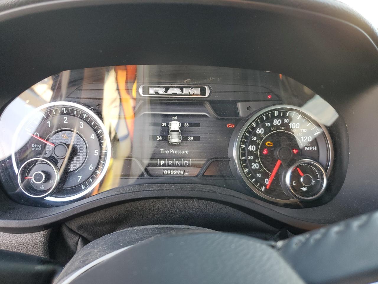 2019 Ram 1500 Laramie VIN: 1C6SRFJT5KN876876 Lot: 90713355