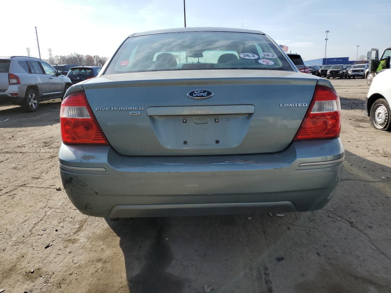 2006 Ford Five Hundred Limited VIN: 1FAFP28196G121047 Lot: 93125345