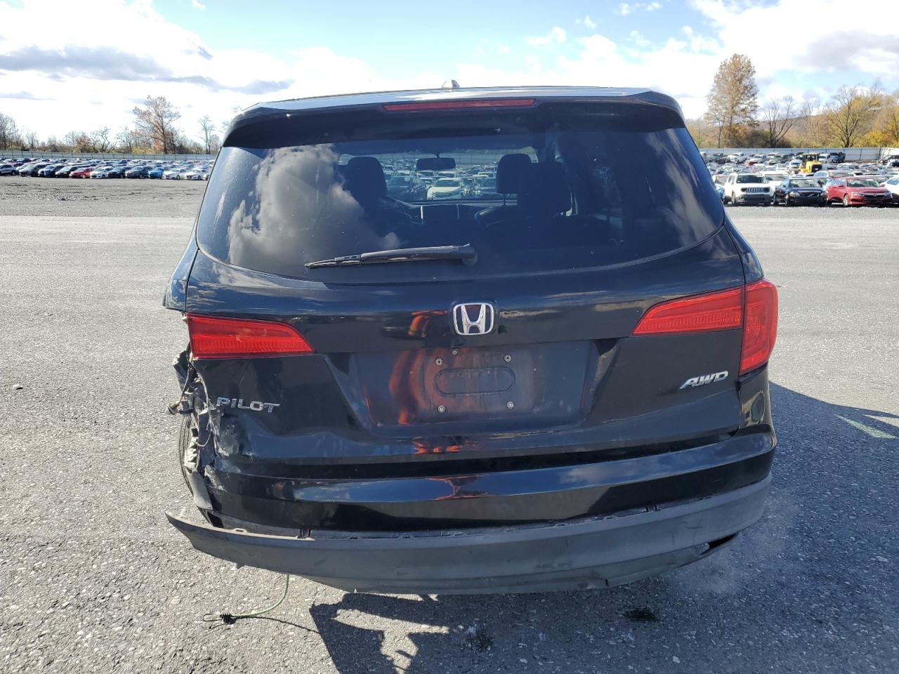 2017 Honda Pilot Exl VIN: 5FNYF6H57HB004841 Lot: 91690005