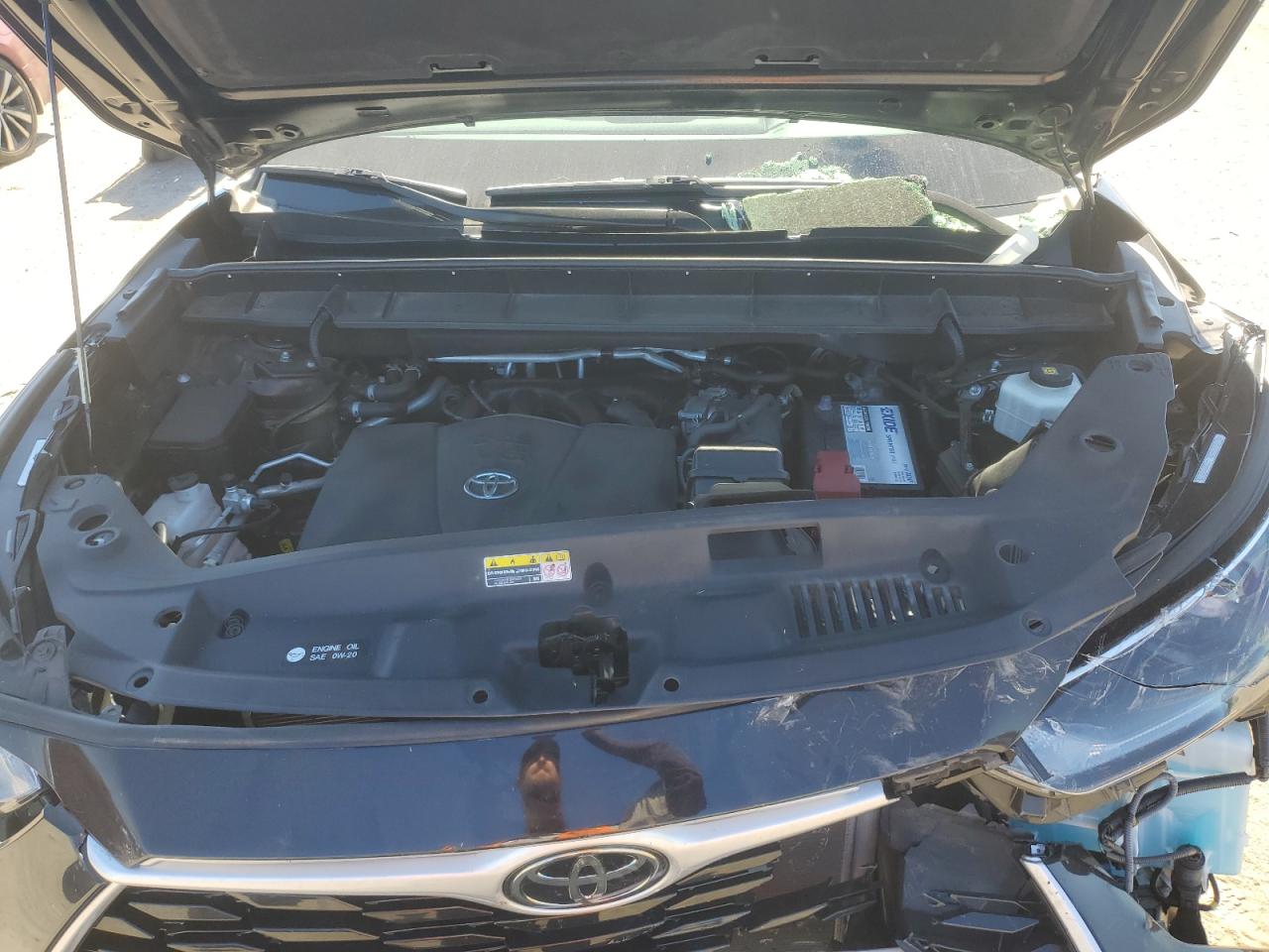 2021 Toyota Highlander L VIN: 5TDCZRAH0MS536400 Lot: 91022815