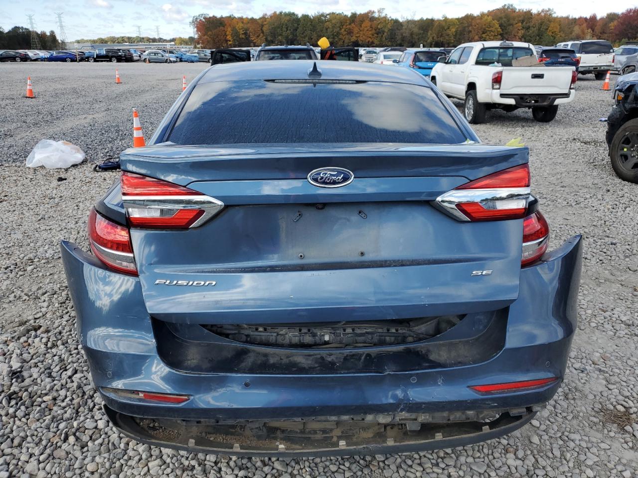 2019 Ford Fusion Se VIN: 3FA6P0H7XKR218981 Lot: 91724095