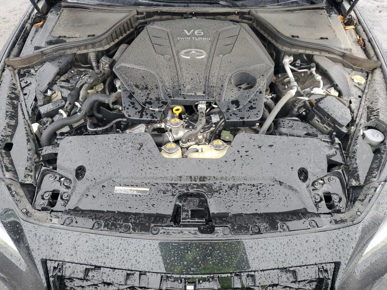 2021 Infiniti Q50 Red Sport 400 VIN: JN1FV7DP5MM850669 Lot: 93090725