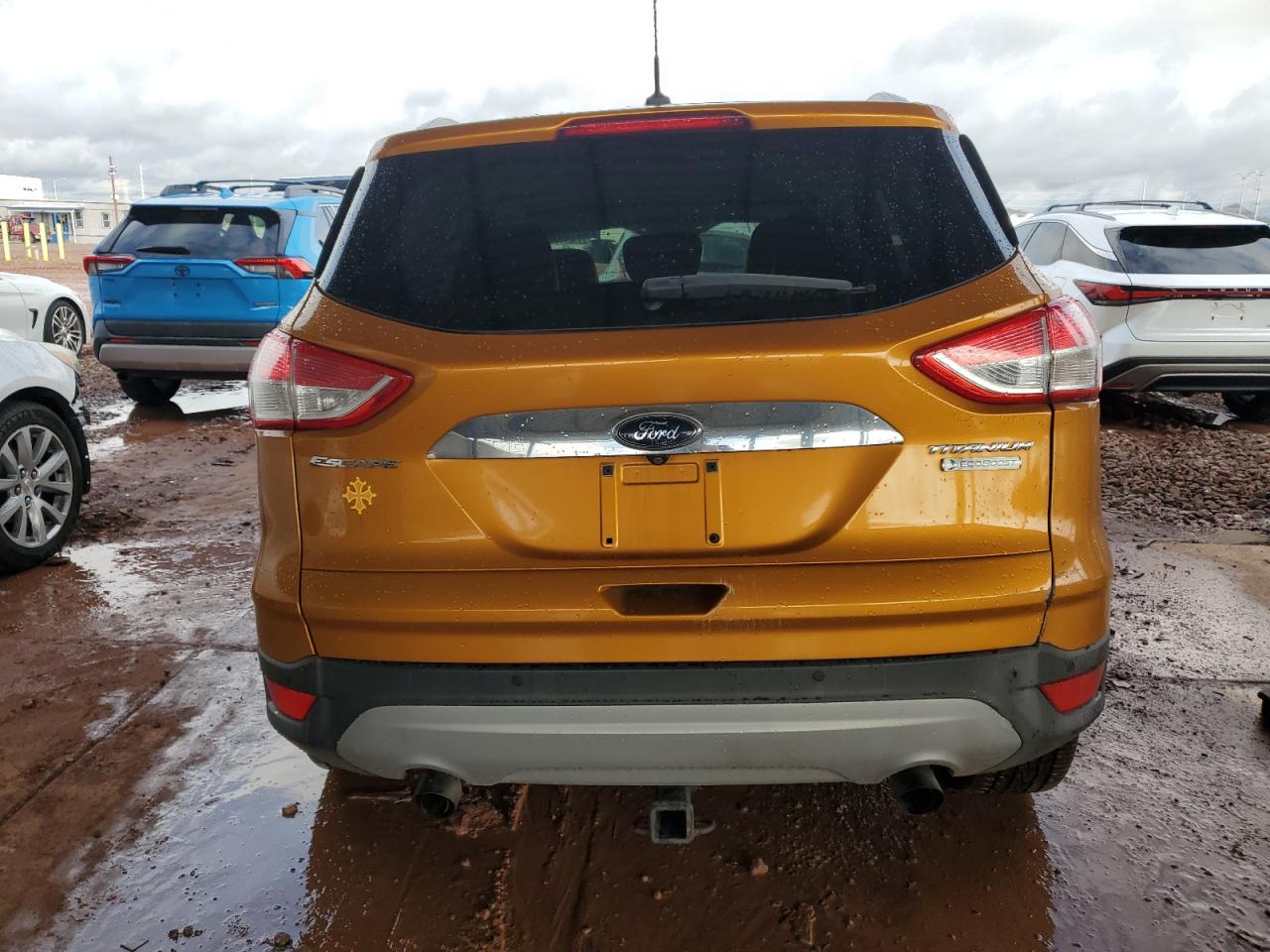 2016 Ford Escape Titanium VIN: 1FMCU0JX2GUA07625 Lot: 93703595
