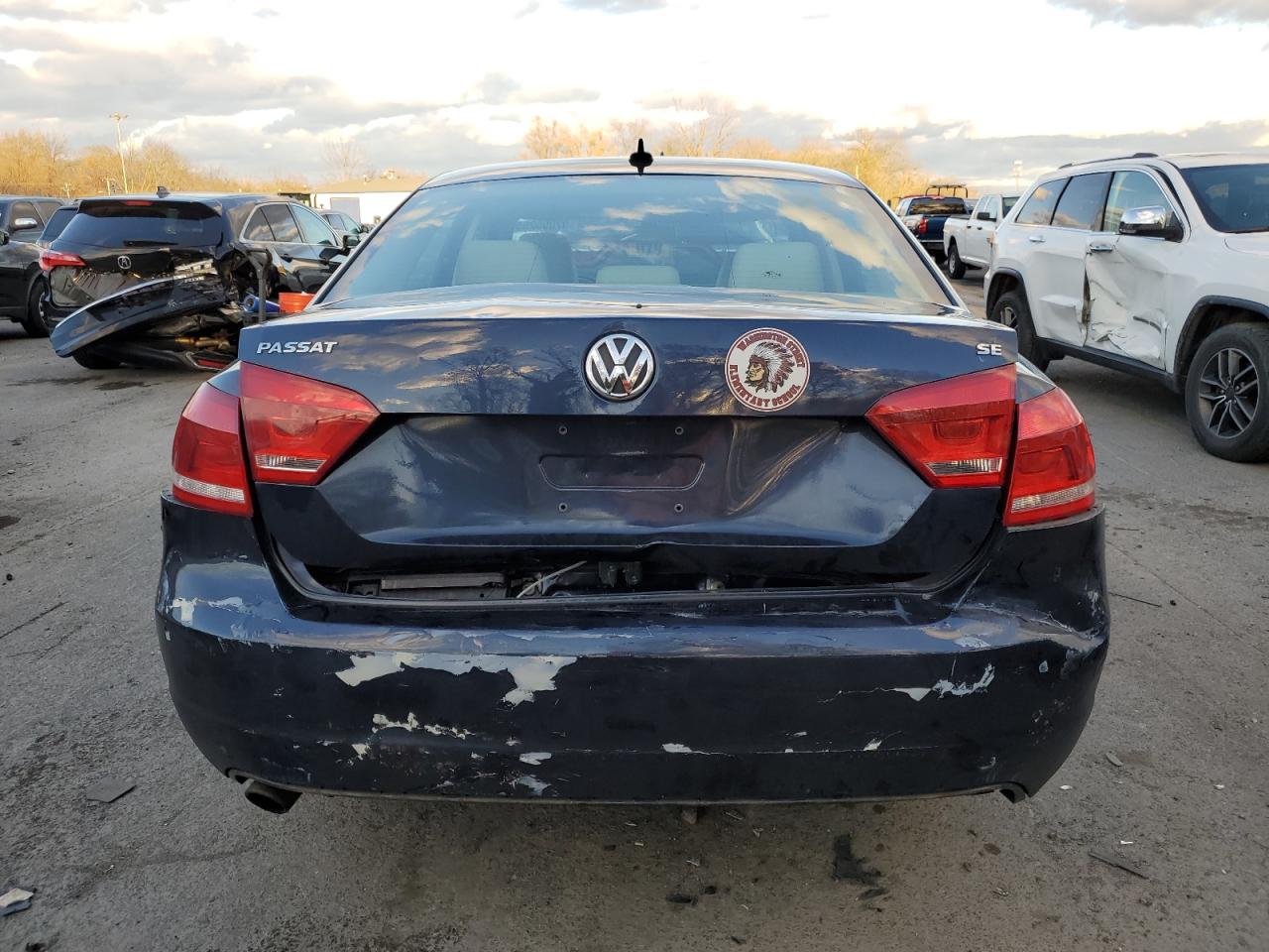 2013 Volkswagen Passat Se VIN: 1VWBP7A31DC123538 Lot: 92095255